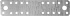 Пластина крепежная KP 180x40x1.8