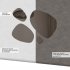 Обои флизелиновые Inspire Plaster коричневые 1.06 м Fossil 3