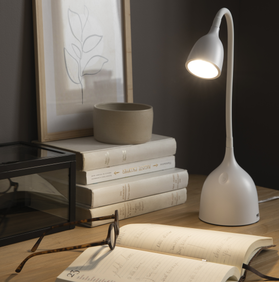 Настольная лампа Inspire Swallow LED 400ЛМ 4K белая