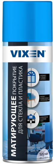 Матирующее покрытие Vixen 520 мл цвет голубой