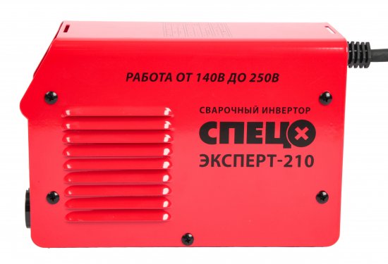 Сварочный аппарат инверторный Спец Эксперт-210, 210 А, до 5 мм