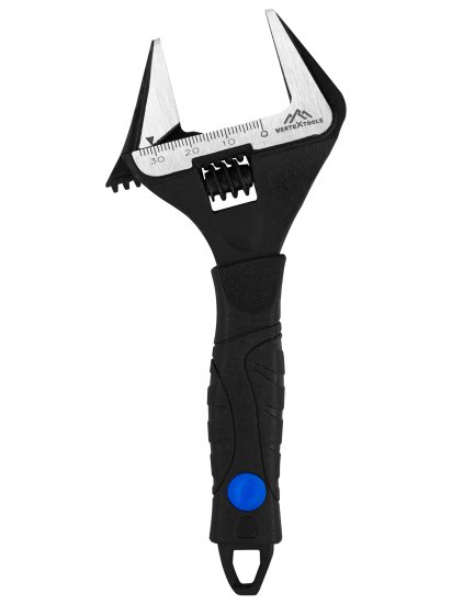 Ключ разводной с тонкими губками Vertextools 2110-150 захват 34 мм, длина 150 мм