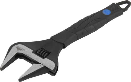 Ключ разводной с тонкими губками Vertextools 2110-250 захват 50 мм, длина 250 мм