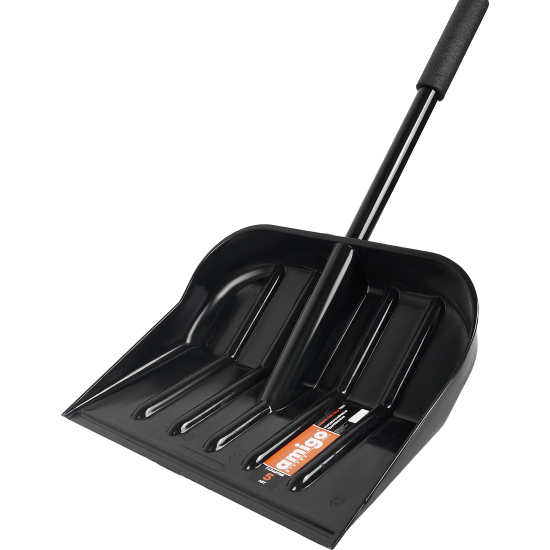 Лопата для уборки снега Amigo 46x150 см пластик с черенком