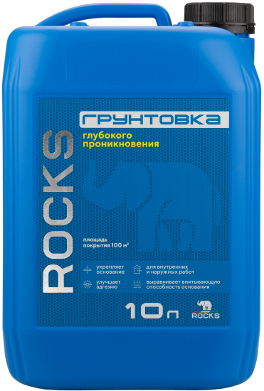 Грунтовка глубокого проникновения Rocks 10 л