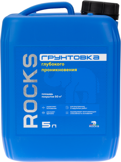 Грунтовка глубокого проникновения Rocks 5 л