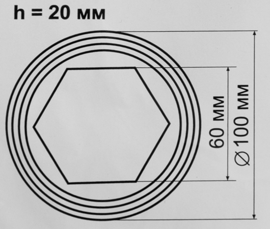 Прокладка для бачка унитаза К100