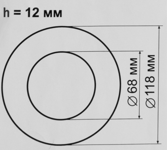 Прокладка для бачка унитаза Премьер