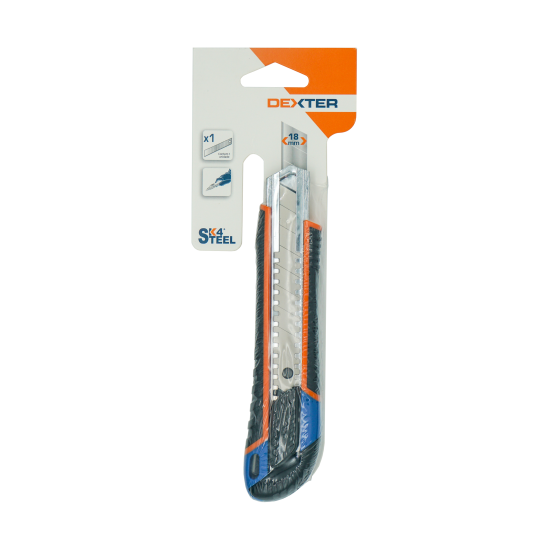 Нож строительный Dexter QM-CT7019 биметалл 18 мм