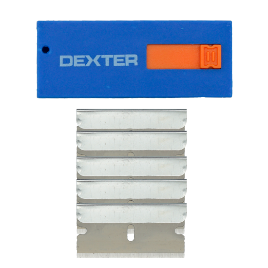 Лезвие сменное для скребка Dexter, 3 шт.