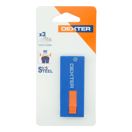 Лезвие сменное для скребка Dexter, 3 шт.
