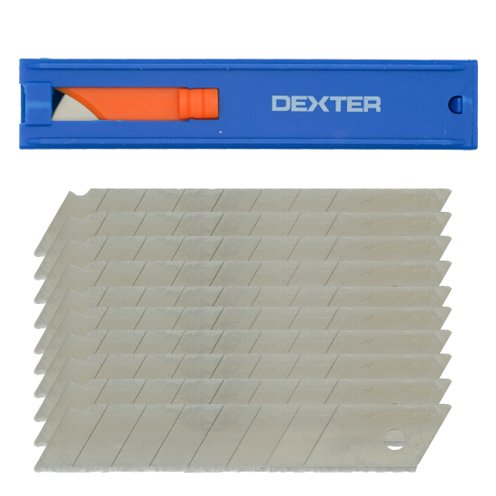 Лезвие сменное для ножа Dexter 18 мм, 10 шт.