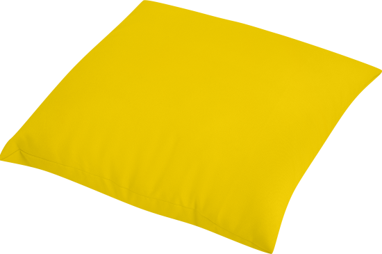 Подушка Inspire Яркость Banana4 40x40 см цвет желтый