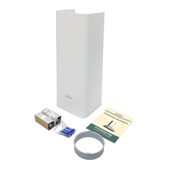 Вытяжка купольная Elikor Fleur 50 см цвет белый