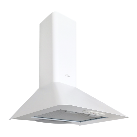 Вытяжка купольная Elikor Fleur 60 см цвет белый