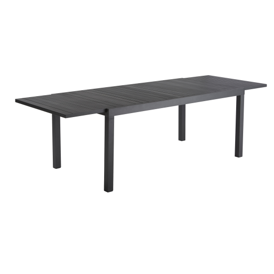 Стол раздвижной Naterial Lyra 180x260x96 см алюминий цвет антрацит