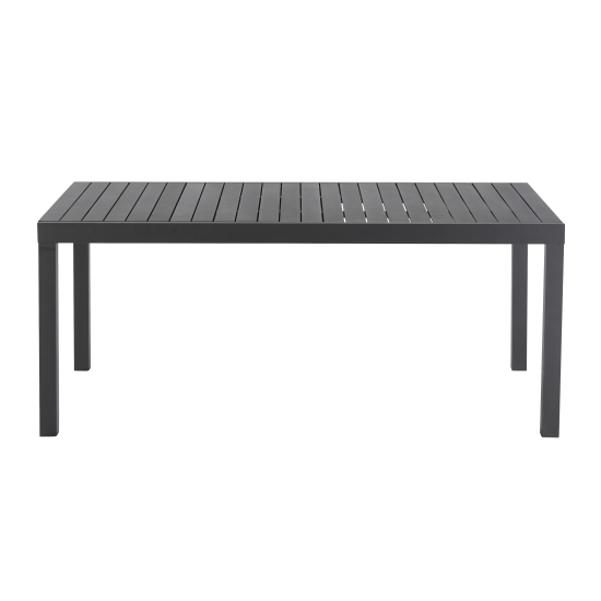 Стол раздвижной Naterial Lyra 180x260x96 см алюминий цвет антрацит