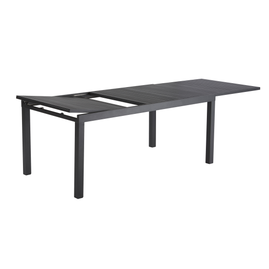 Стол раздвижной Naterial Lyra 180x260x96 см алюминий цвет антрацит