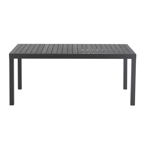 Стол раздвижной Naterial Lyra 180x260x96 см алюминий цвет антрацит