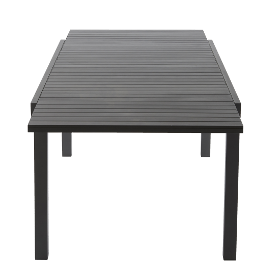 Стол раздвижной Naterial Lyra 180x260x96 см алюминий цвет антрацит