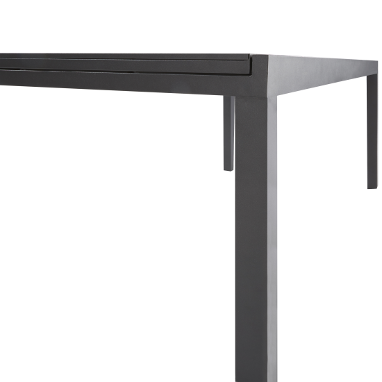 Стол раздвижной Naterial Lyra 180x260x96 см алюминий цвет антрацит