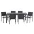 Стол раздвижной Naterial Lyra 180x260x96 см алюминий цвет антрацит