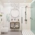 Керамогранит LB Ceramics Play 30x30x0.7 см 1.35 м² матовый цвет черно-белый