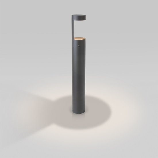 Светильник светодиодный садово-парковый Elektrostandard Nimbus серый 650 мм 4000К 10 Вт IP54 (35126/F)