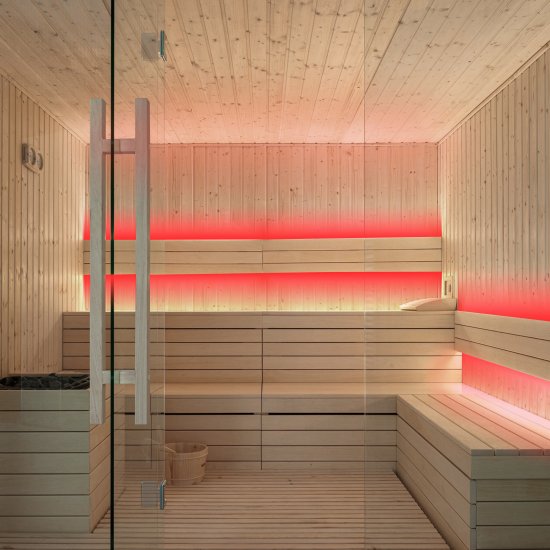 Гибкий неон термостойкий Apeyron SMD2835 24В 13 мм 5м 14.4 Вт/м 120диод/м IP68 красный свет