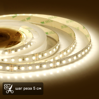 Светодиодная лента Apeyron SMD2835 24В 10 мм 5м 20 Вт/м 120диод/м 1500 лм/м 3000 К теплый белый свет