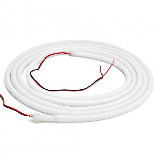 Гибкий неон термостойкий Apeyron SMD2835 24В 13 мм 5м 14.4 Вт/м 120диод/м IP68 зеленый свет