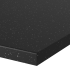 Столешница Найт 240x60x2 см искусственный камень цвет чёрный