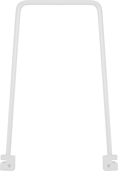 Разделитель на стойку Larvij 21.7x11.5x1.2 см сталь цвет белый