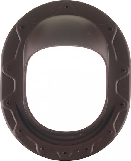 Проходной элемент Поливент для готовой кровли из гибкой черепицы коричневый RAL 8017