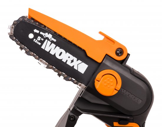 Аккумуляторная пила Worx WP342E 20В шина 12 см АКБ и ЗУ в комплекте