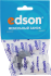 Замок для стеклянной двери Edson 258 L022 19/20, 13x23 мм, металл, цвет хром