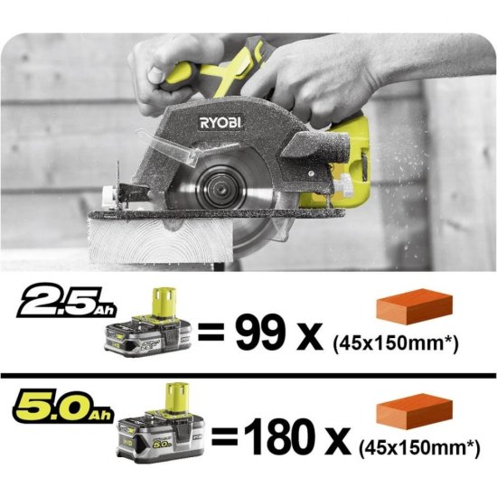 Дисковая пила Ryobi ONE+ R18CSP-0
