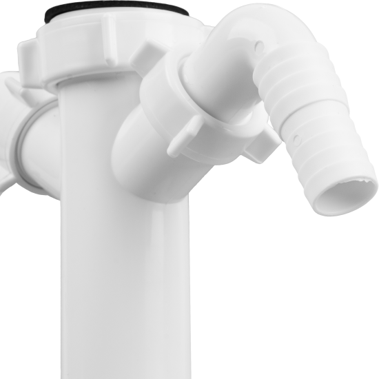 Патрубок с двойным отводом для стиральной машины Orio 1 1/2