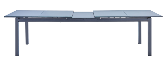 Садовый стол раздвижной Naterial Odyssea II 256/320x100x76 см алюминий/стекло антрацит