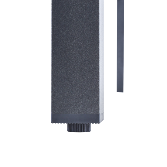 Садовый стол раздвижной Naterial Odyssea II 256/320x100x76 см алюминий/стекло антрацит