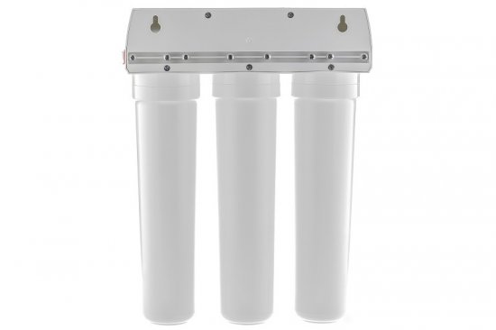 Фильтр под мойку Гейзер Смарт для мягкой воды быстросъемный 3 ступени кран в комплекте