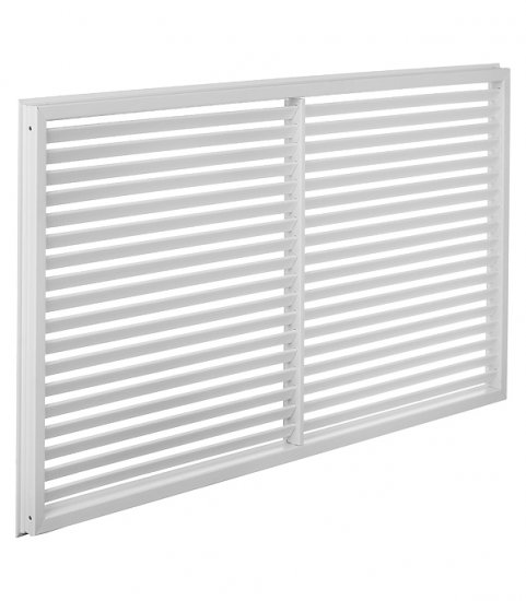 Решетка вентиляционная ПВХ Era ПР 600х1200 мм белая