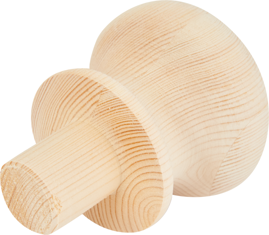 Шар для столба с ножкой плоский сращенный хвоя сорт Экстра 100 мм