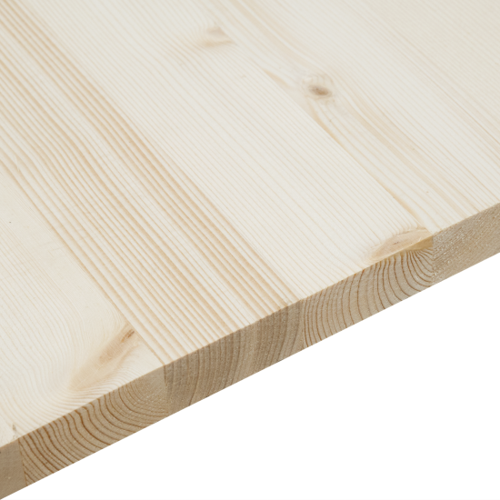 Подступенок сращенный хвоя сорт АВ 18x200x1200 мм