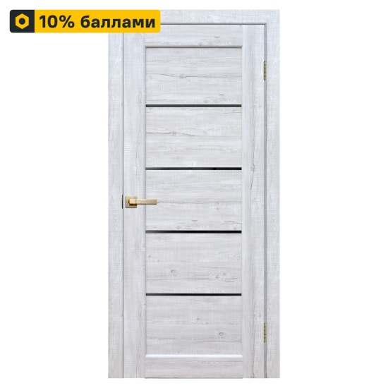 Дверь межкомнатная глухая Artens Брио 70x200 см ПВХ цвет сосна тоскана с замком и петлями