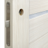 Дверь межкомнатная глухая Artens Дукато горизонтальная 80x200 см Hardflex цвет бора с замком и петлями