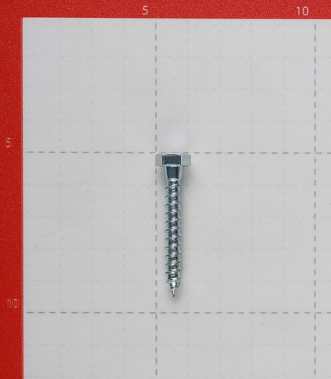 Болт сантехнический 6х40 мм DIN 571 оцинкованный (50 шт.)