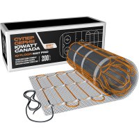 Тонкий самоклеящийся греющий мат для помещений с повышенными теплопотерями IQWATT IQ FLOOR MAT PRO