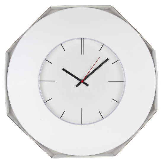 Часы настенные Troykatime Новелла d37.6 см цвет белый