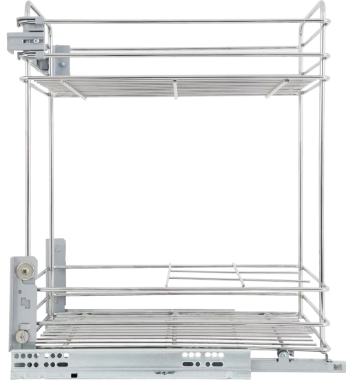 Корзина выдвижная Aff с доводчиком 40 см хром